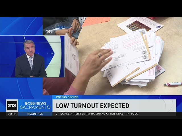 Gary Dietrich on expected low voter turnout, key California race