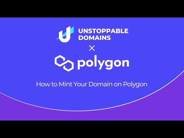 How to mint your NFT domain on Polygon