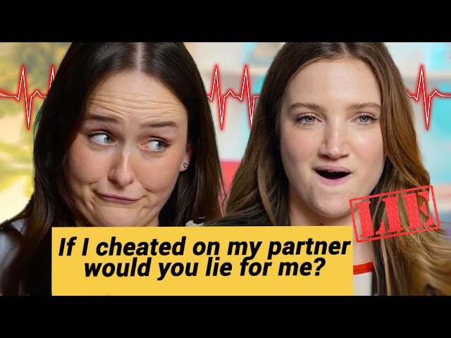 "She's a big fat liar!" | Best friends take a lie detector test | VT Challenges