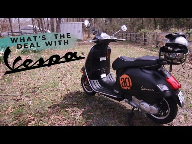 What's the big deal with Vespa scooters?