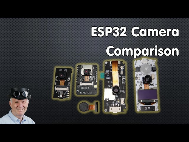 #285 ESP32 Cameras: Comparison and Test (OV2640) and I2S MEMS microphone test