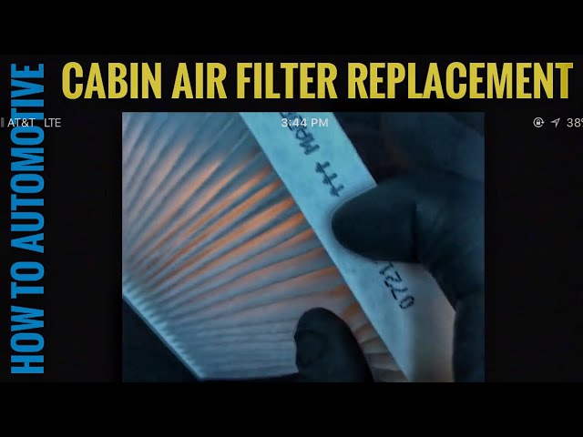 How to Replace the Cabin Air Filter on a 2013 Nissan Pathfinder