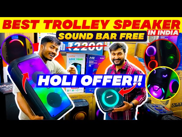 Speaker, Home Theatre & Trolleys Speaker Holi Offers | All Brand Speaker Artis, Clarion, Takara Ext