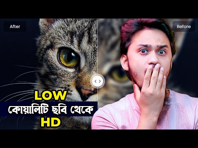 How to Improve Image Quality - Low to High Resolution | Fix Blurry Pictures | HitPaw Photo Enhancer