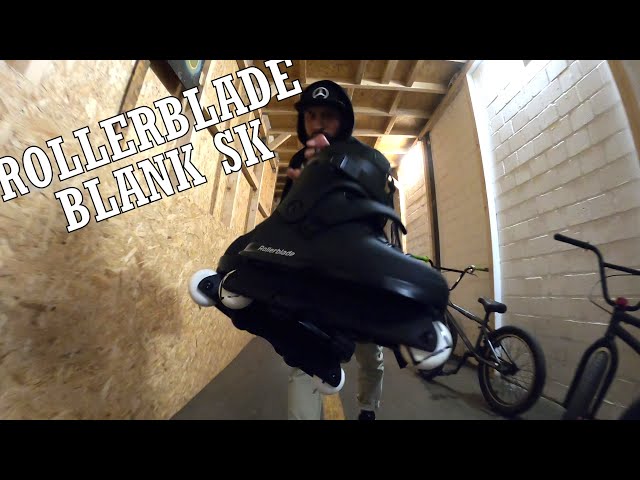 First clips with Rollerblade Blank SK | Zaur Tadjibaev | one minute edit | Blading Braunschweig