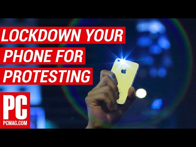 How to Lock Down Your Phone for a Protest