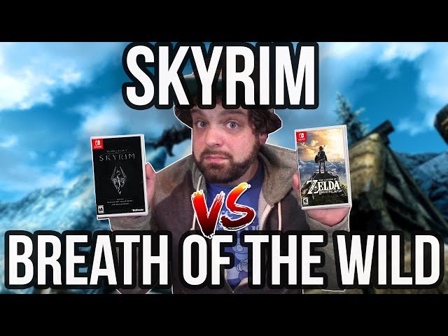 Skyrim vs. Breath of the Wild - What's the BETTER Open World Switch Game? | RGT 85