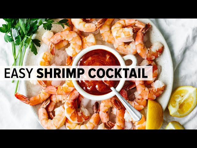 BEST SHRIMP COCKTAIL for the holidays (don't buy it from the store)