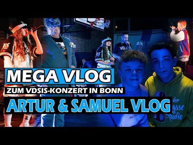 Artur motiviert alle! Vlog zum VDSIS-Konzert in Bonn mit Artur, Samuel, Meliah, Milan, uvm. // VDSIS