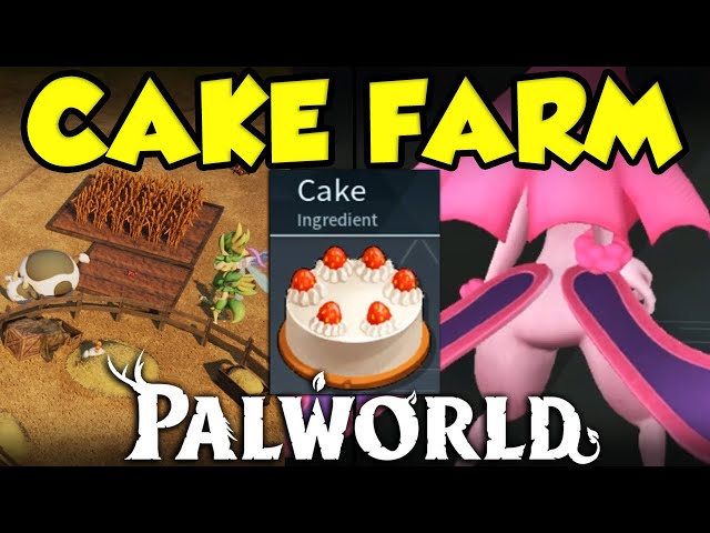 CAKE FARMING GUIDE - PALWORLD BREEDING BASE