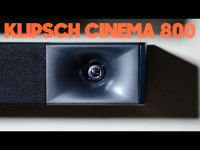 Klipsch Cinema 800 - The Soundbar BASS KING wants 20hz!