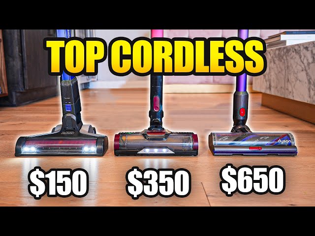 Top Cordless Vacuums!