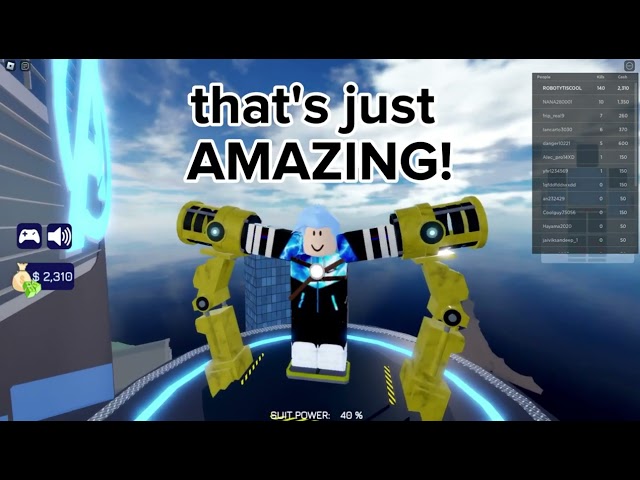 Showing the NEW Updates in Iron Man: Legacy | ROBLOX