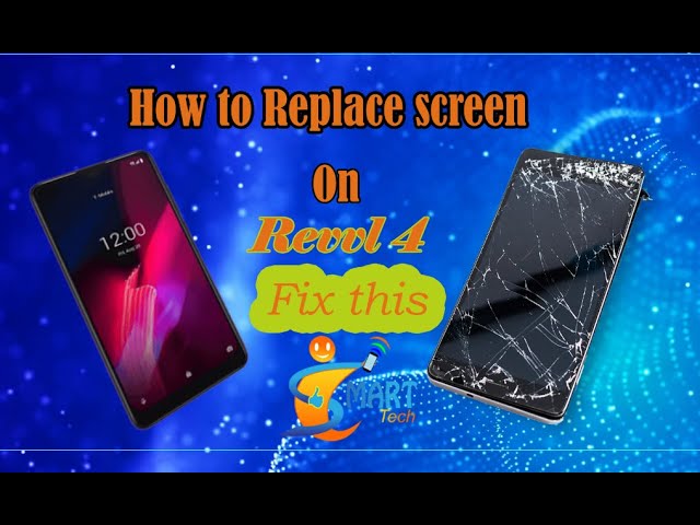 How to replace the screen on a REVVL 4