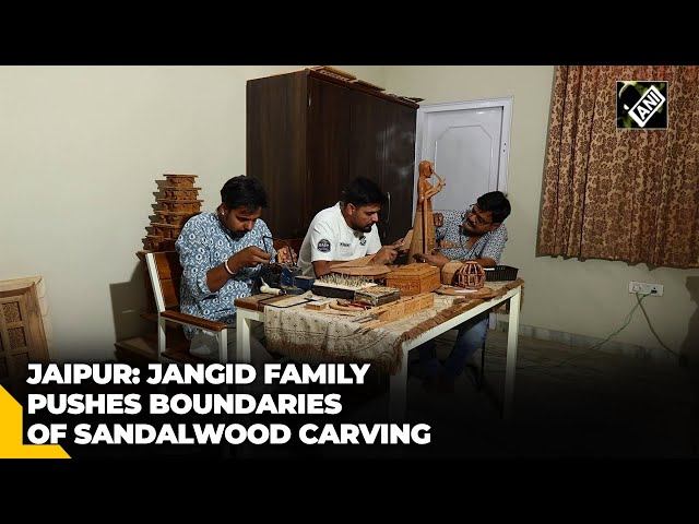 Jaipur-based Jangid family takes sandalwood carving art to newer heights
