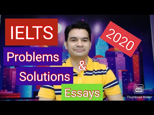 IELTS Problems & Solutions Essay l Sample Questions 2022 l Sir NA Saqib l Best IELTS Trainer Lahore