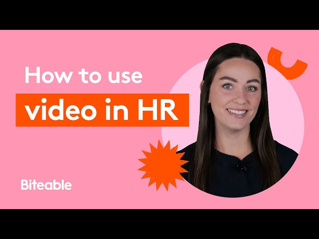 How to use video in HR