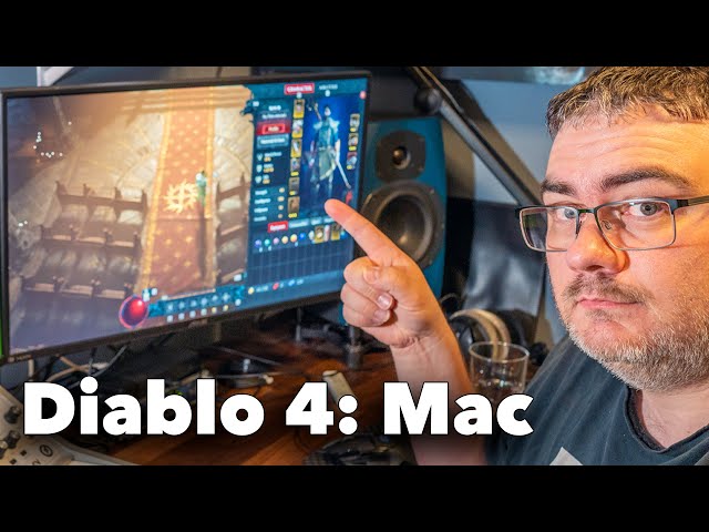 Diablo 4 Works on Mac, This is How (Instructions, FPS test)