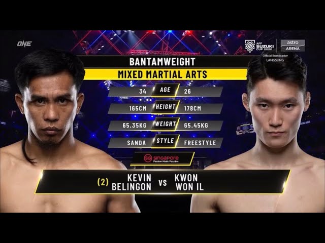 Kevin Belingon VS Kwon Won IL | FULL FIGHT In SINGAPORE 12/17/21 🥊🥊