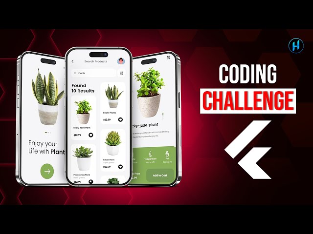Flutter Coding Challenge | Plant App UI  (Livestream)