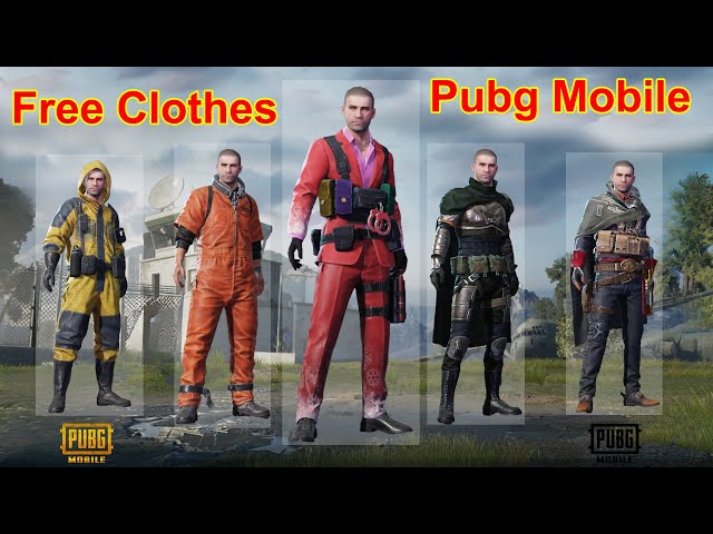 How to get free clothes in PUBG Mobile C6S16 Update