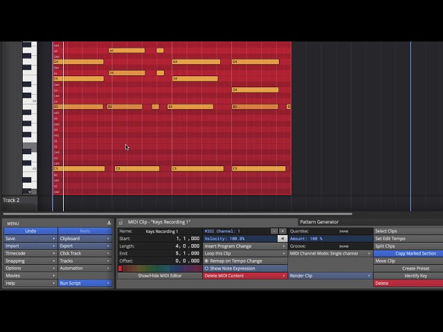 11 Waveform Quickstart - MIDI Editing