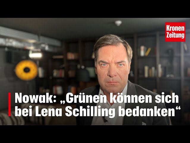 Rainer Nowak: „Grünen können sich bei Lena Schilling bedanken“ | krone.tv CLUB 3