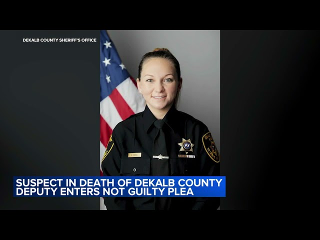Man charged in DeKalb County deputy's death pleads not guilty