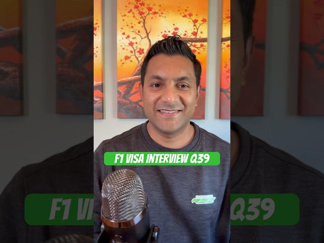 F1 Visa Interview Q39: Are you familiar with the rules and regulations for F1 visa holders?