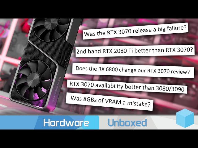 RTX 3070 Launch Fail? Is 8GB Enough? RX 6800 vs RTX 3070? Q&A