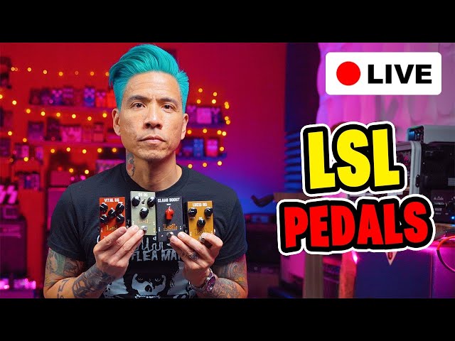 Checking Out LSL Pedals - Sat. Coffee Q&A LIVE!