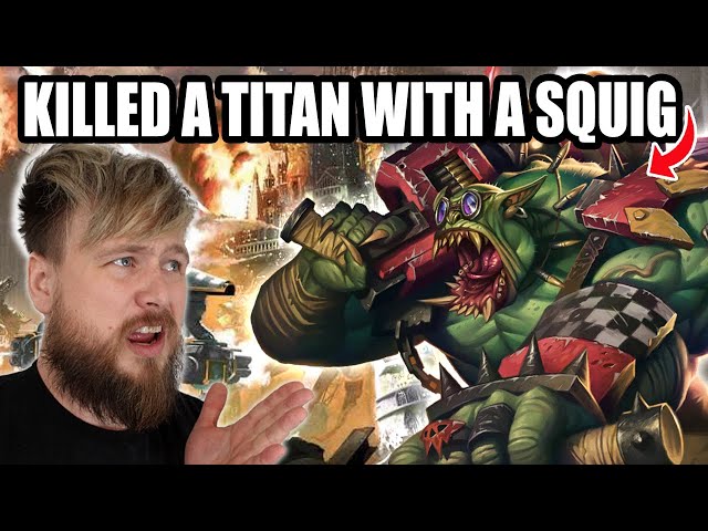 The INSANE Story of How 2 Ork Boys Killed A Titan. | Warhammer 40k Lore