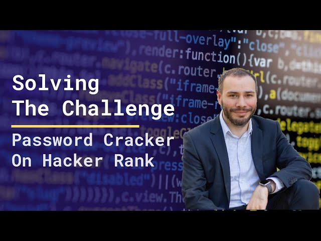 Password Cracker Challenge | Solving The Programming Challenge