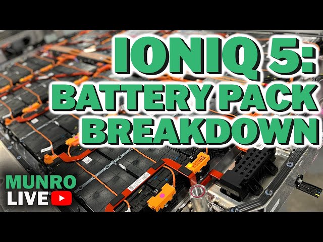 Hyundai Ioniq 5: Integrated cooling plate | Battery Pack Breakdown