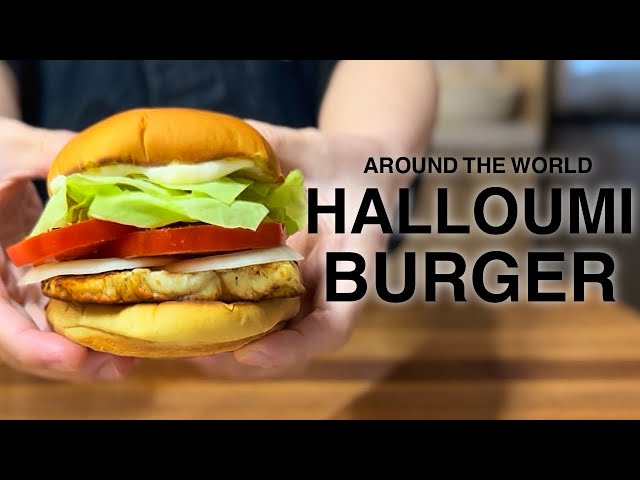 Halloumi Burger | Unique Cheese Burger From Burger King Finland!