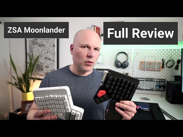 Review: ZSA Moonlander Mechanical Split Hot-swap keyboard. Full Review & comparison to ErgoDox EZ