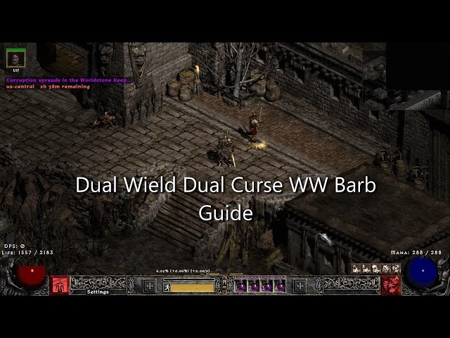 Dual Curse Dual Wield Whirlwind Barb Guide | Project Diablo 2 | Season 9