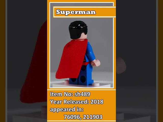 Shorts: LEGO® Minifigures Super Heroes sh489 - Superman #DC