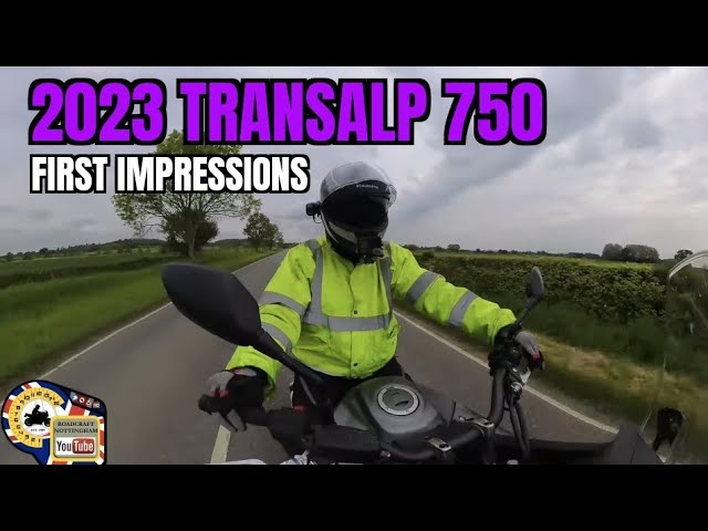2023 Honda XL750  Transalp review / first impressions (timestamped)