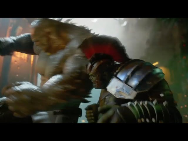 Gladiator Hulk VS Abomination Round 2