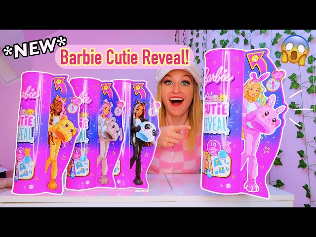 OPENING THE *NEW* MYSTERY BARBIE CUTIE REVEAL DOLLS!✨🥰 (#REVEALYOURINNERCUTIE CAMPAIGN!)🎀