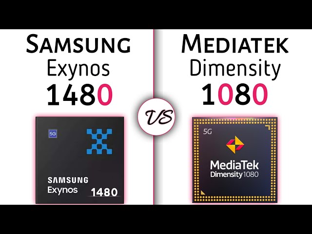SAMSUNG Exynos 1480 vs Dimensity 1080 | Realtime Compare Battle !