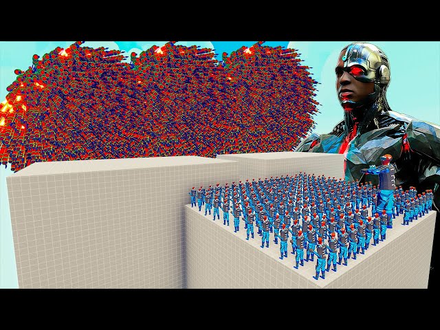 100x CYBORG + 1x GIANT vs EVERY GOD - Totally Accurate Battle Simulator TABS