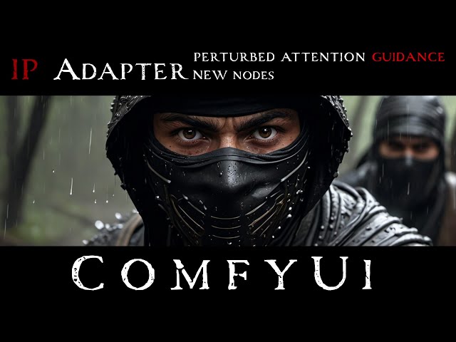 ComfyUI AI: IP adapter new nodes, create complex sceneries using Perturbed Attention Guidance