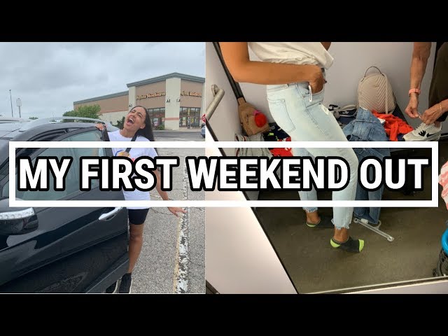 VLOG PART I | MY 1ST WEEKEND OUT IN 2 YEARS