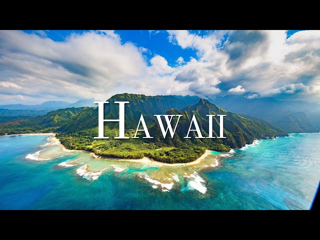 Hawaii 4K - Scenic Relaxation Film with Meditation Music, Deep Sleep, Relaxing Music, Ocean Sound