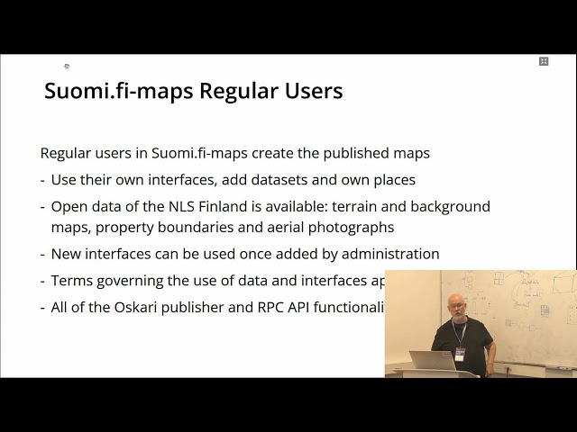 2023 | Suomi.fi-maps - national service implementation with Oskari platform - Arto Sinkkonen
