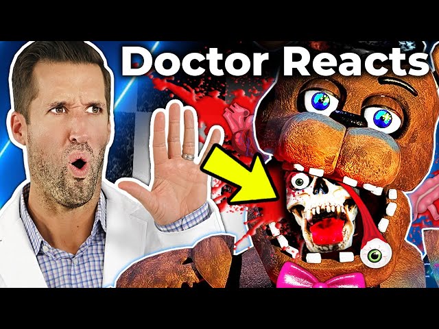 ER Doctor REACTS to Scariest Five Nights at Freddy's (FNAF) Injuries