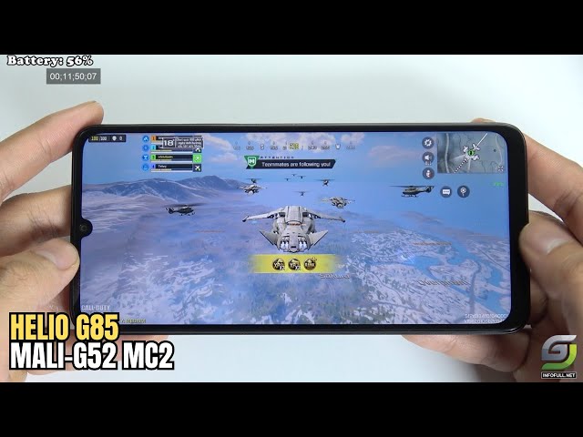 Xiaomi Redmi 13C test game Call of Duty Mobile CODM