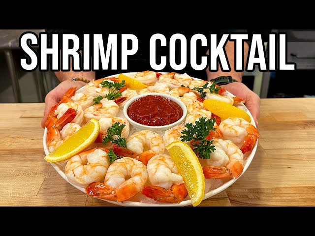 Classic Shrimp Cocktail Made Simple at Home!